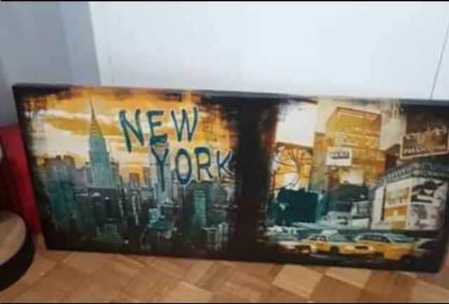 Lienzo nuevo 140 por 60 cm