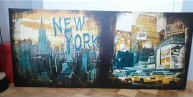 Lienzo nuevo 140 por 60 cm