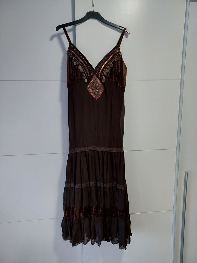 Vestido Marron Talla XL