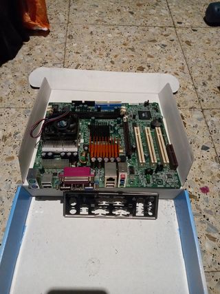 Placa base + procesador