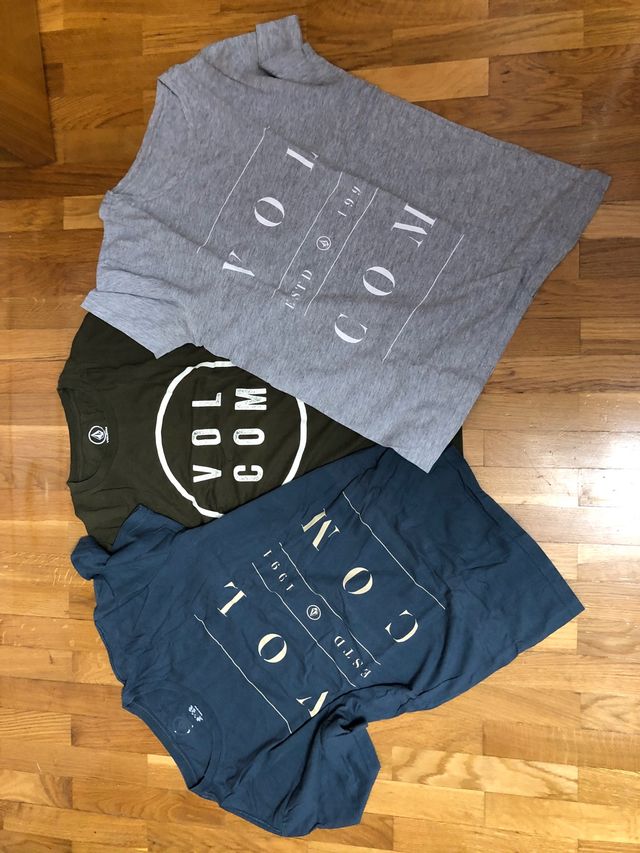 Pack 3 camisetas Volcom