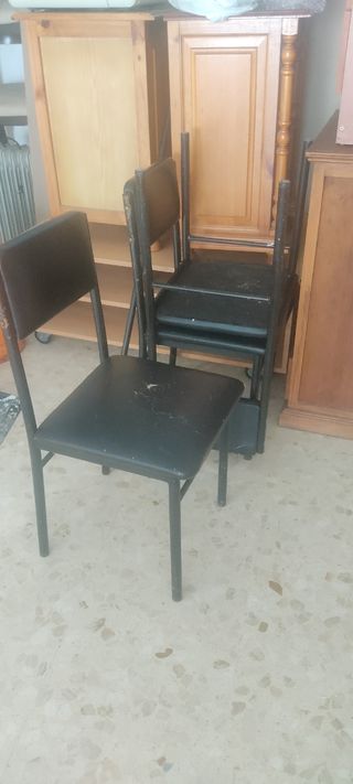 sillas de hierro