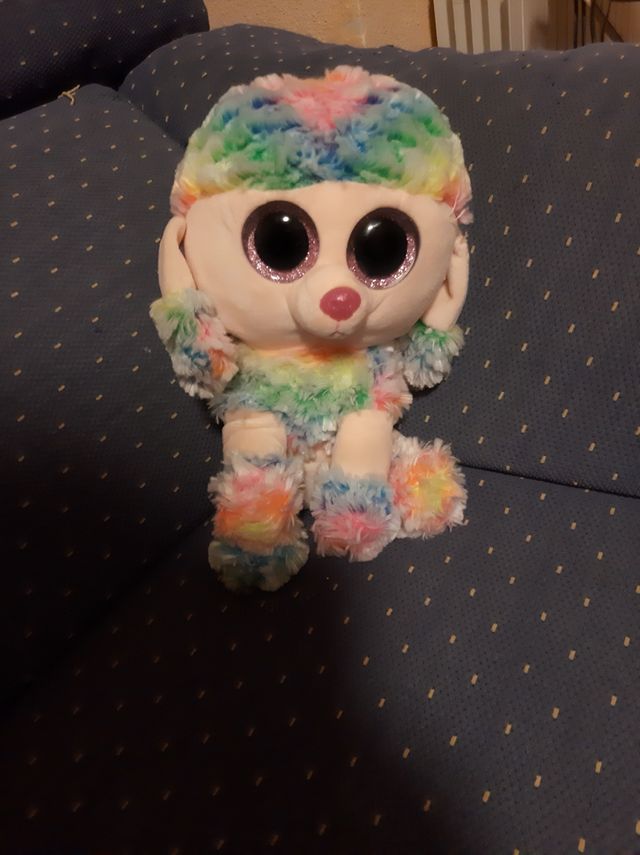 PELUCHE TY PERRO CANICHE