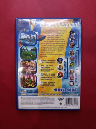 Sonic Heroes Ps2