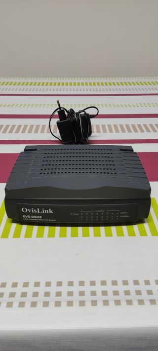 Switch Ovislink Evo-GSH8 gigabit 1000 mbps