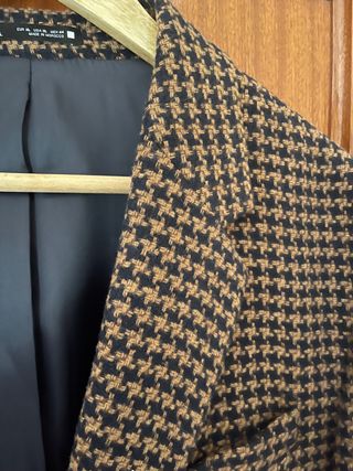 Blazer pata gallo zara