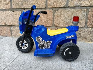 Moto para niños con motor y cargador