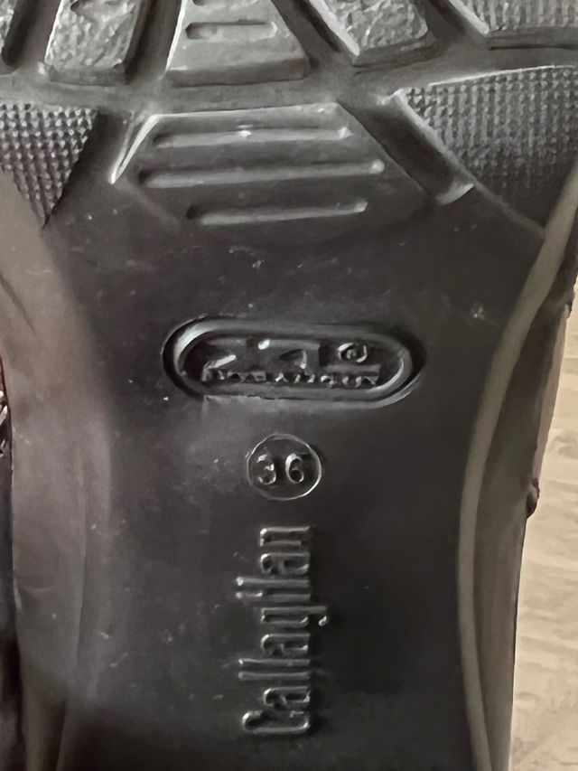 Botas callaghan piel n 36