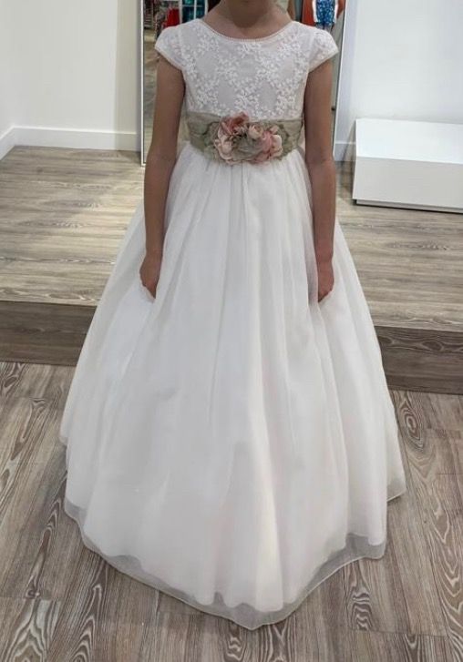 Comunión vestido impecable