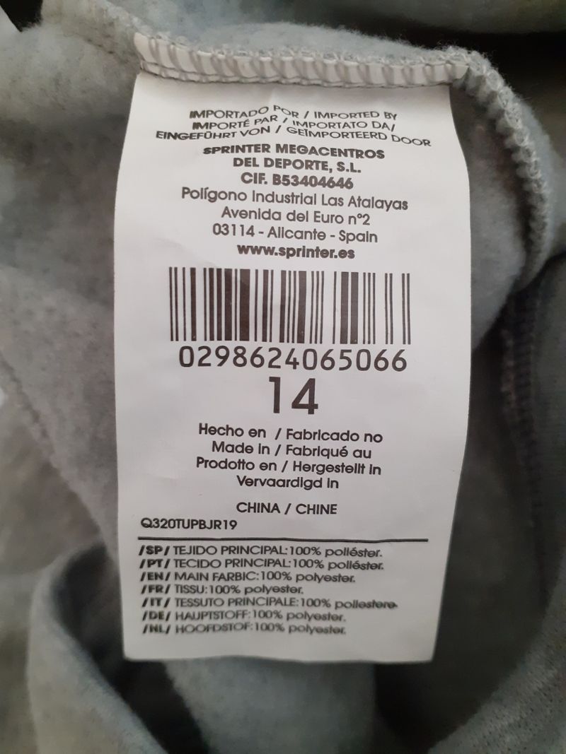 Pantalon deportivo NUEVO 14 de segunda mano por EUR en Las Rozas