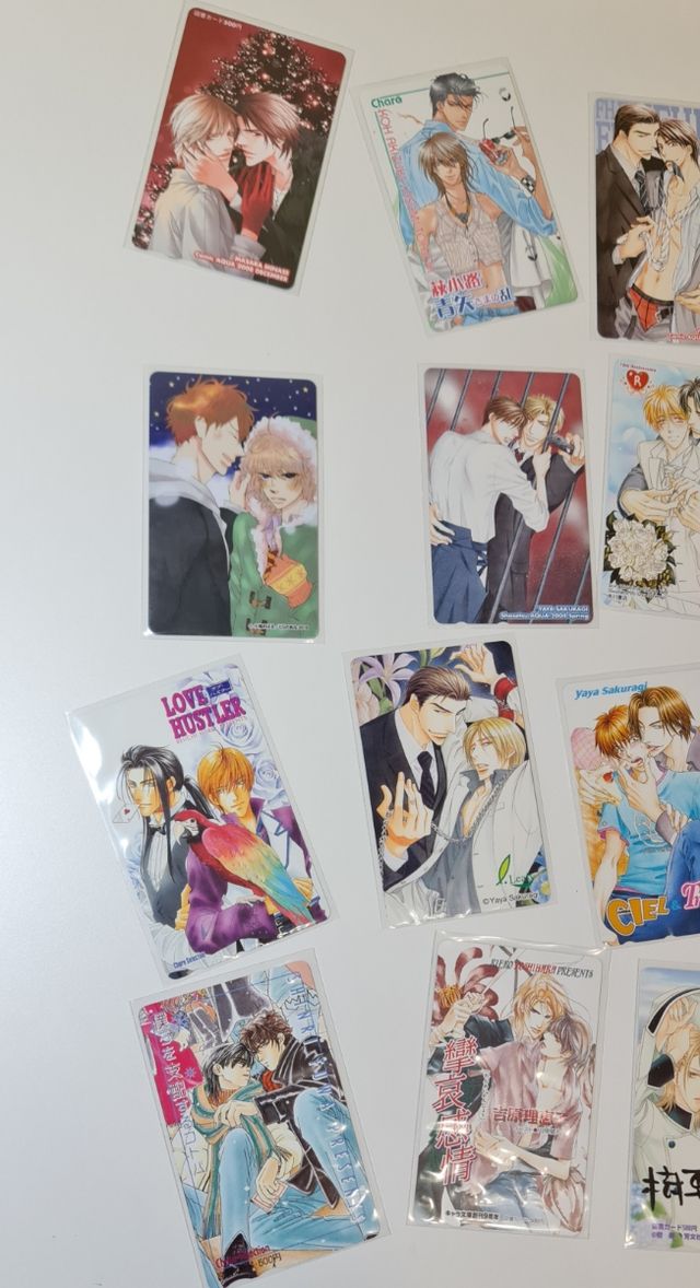 Toshocards libros yaoi