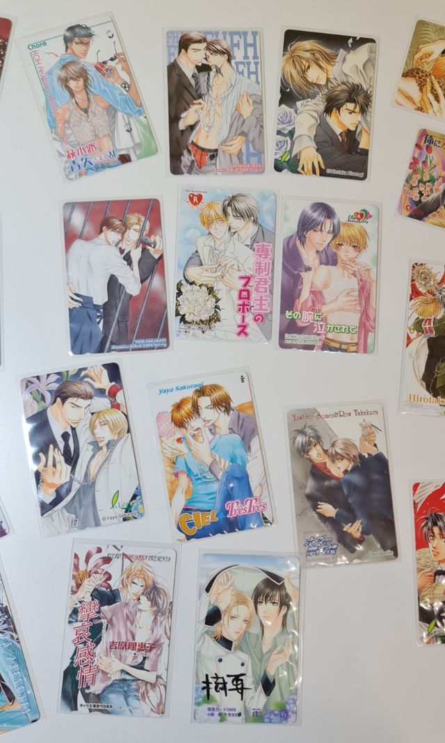 Toshocards libros yaoi