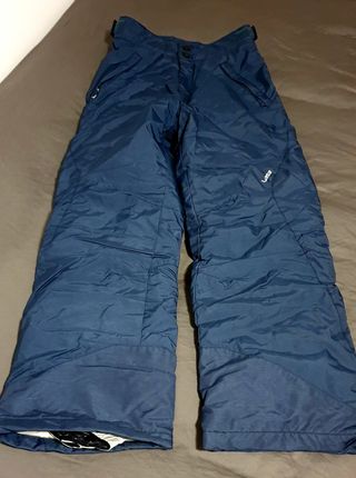 Pantalon esqui 10-11 años azul marino.