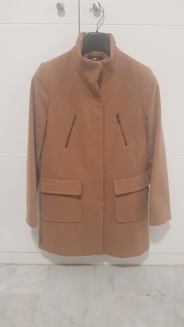 Abrigo camel