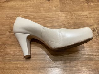 Zapatos de novia blancos Unisa