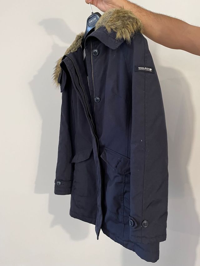 Woorlich Originale Parka Donna Tg L Nuovo!