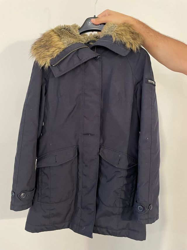 Woorlich Originale Parka Donna Tg L Nuovo!