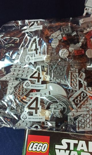 Lote de Lego Star Wars,referencias sin completar