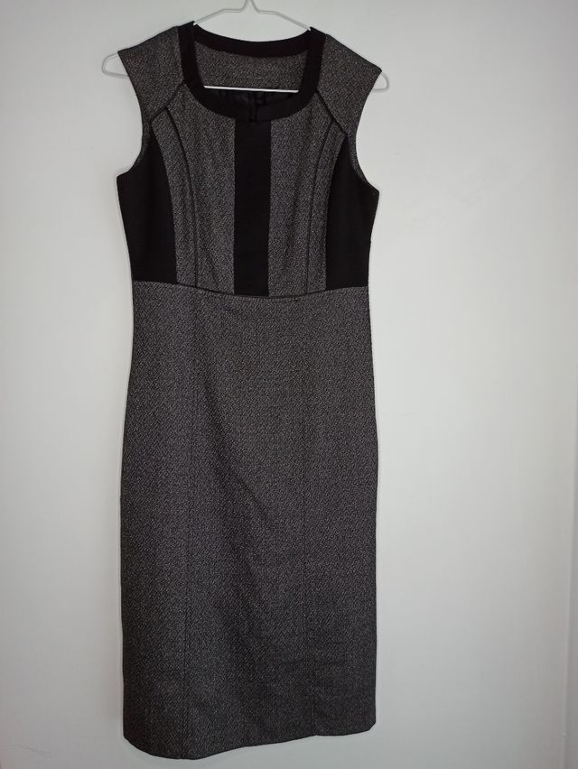 Vestido negro midi | Vestito midi nero