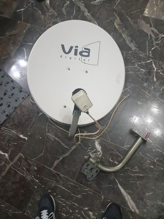 antena parabólica 