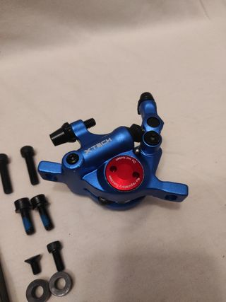 PINZA FRENO XTECH AZUL PATINETE ELÉCTRICO 
