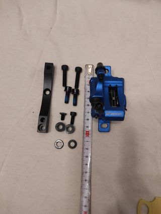 PINZA FRENO XTECH AZUL PATINETE ELÉCTRICO 