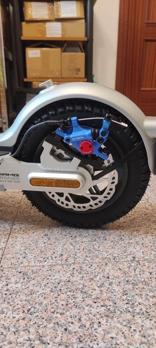 PINZA FRENO XTECH AZUL PATINETE ELÉCTRICO 