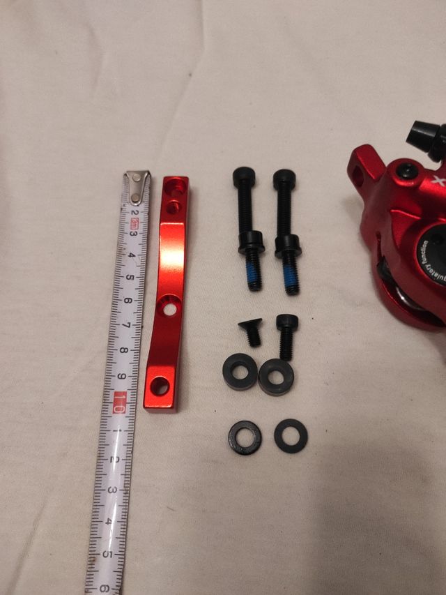 PINZA FRENO XTECH ROJA PATINETE ELÉCTRICO