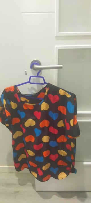 Blusa colorida 