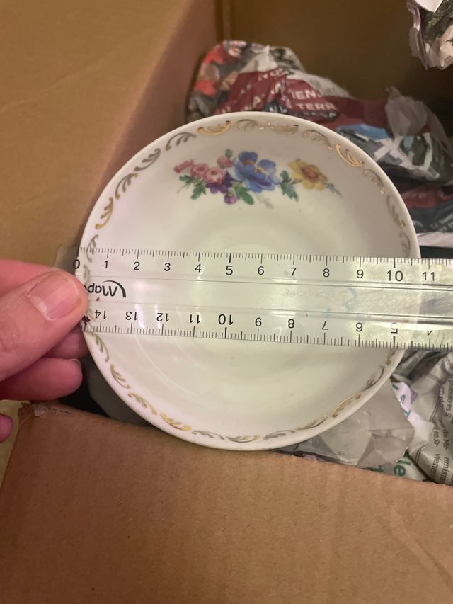 Juego de café porcelana hispánia