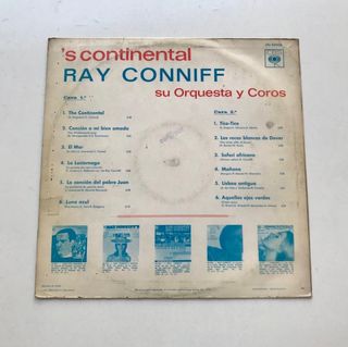 LOTE DE 2 VINILOS        RAY CONNIFF!!
