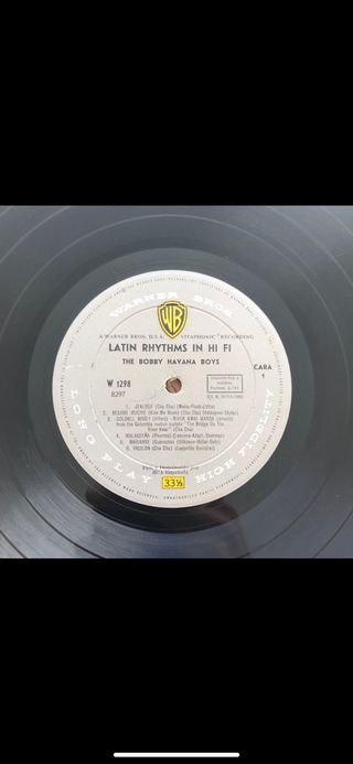 VINILO THE BOBBY HAVANA BOYS  1962!!