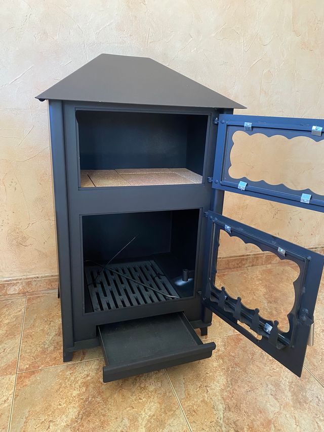 Estufa con horno tipo campana