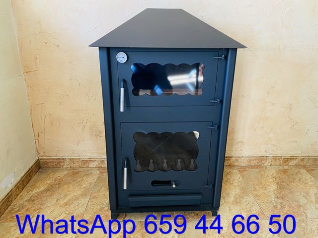 Estufa con horno tipo campana