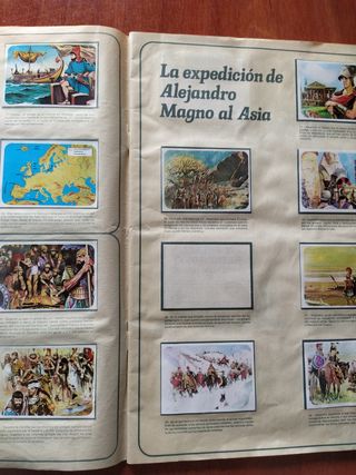 álbum viajes y conquistas