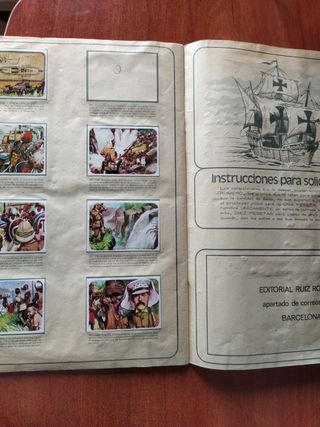 álbum viajes y conquistas