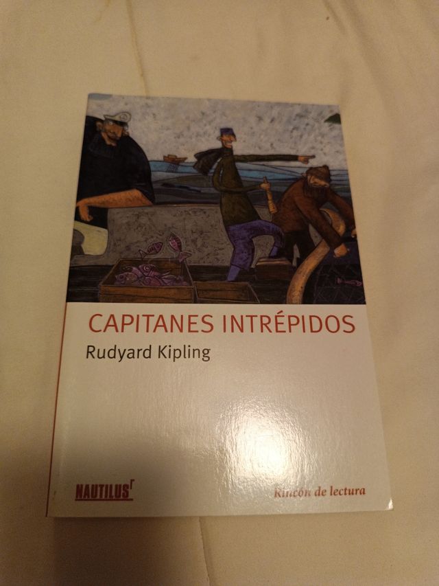 Libro Capitanes intrépidos 