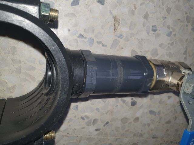 Collarin 32x40x1" con grifo.