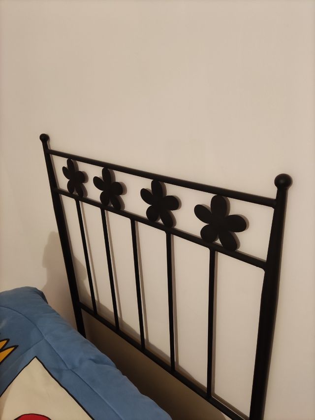 cabeceira de ferro forjado