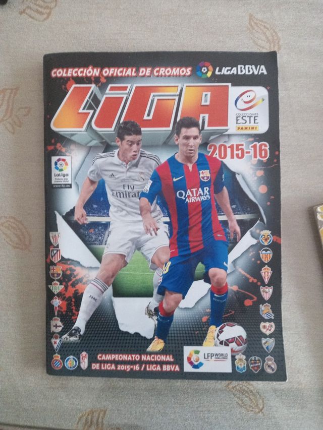 Álbum Liga BBVA 2015-16 COMPLETO