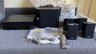 HomeTheater Yamaha 5.1 amplificador parlante ENVÍO
