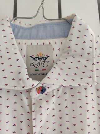 Camisa italiana de Domenico Tagliente, talla L
