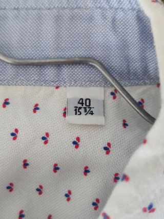 Camisa italiana de Domenico Tagliente, talla L