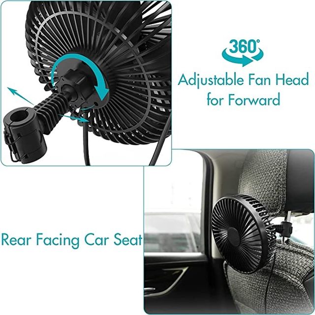 Ventilador de Coche, 6 pulgadas SIN ESTRENAR