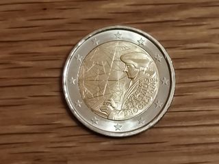 2 euros Italia euro Erasmus 2022 sin circular