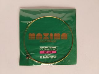 Set Cuerdas para Guitarra Acustica - Maxima Gold