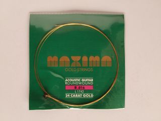 Set Cuerdas para Guitarra Acustica - Maxima Gold