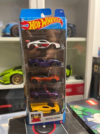 Pack Hot Wheels Motor show