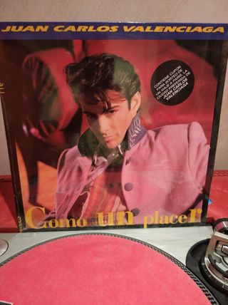 vinilo Juan Carlos valenciaga.como un placer