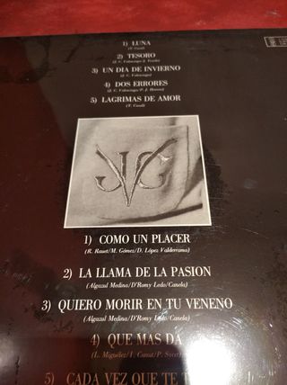 vinilo Juan Carlos valenciaga.como un placer